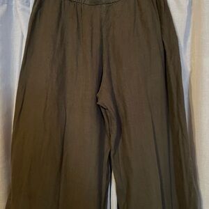 Velvet byGraham & Spencer linen shirt, and pants.